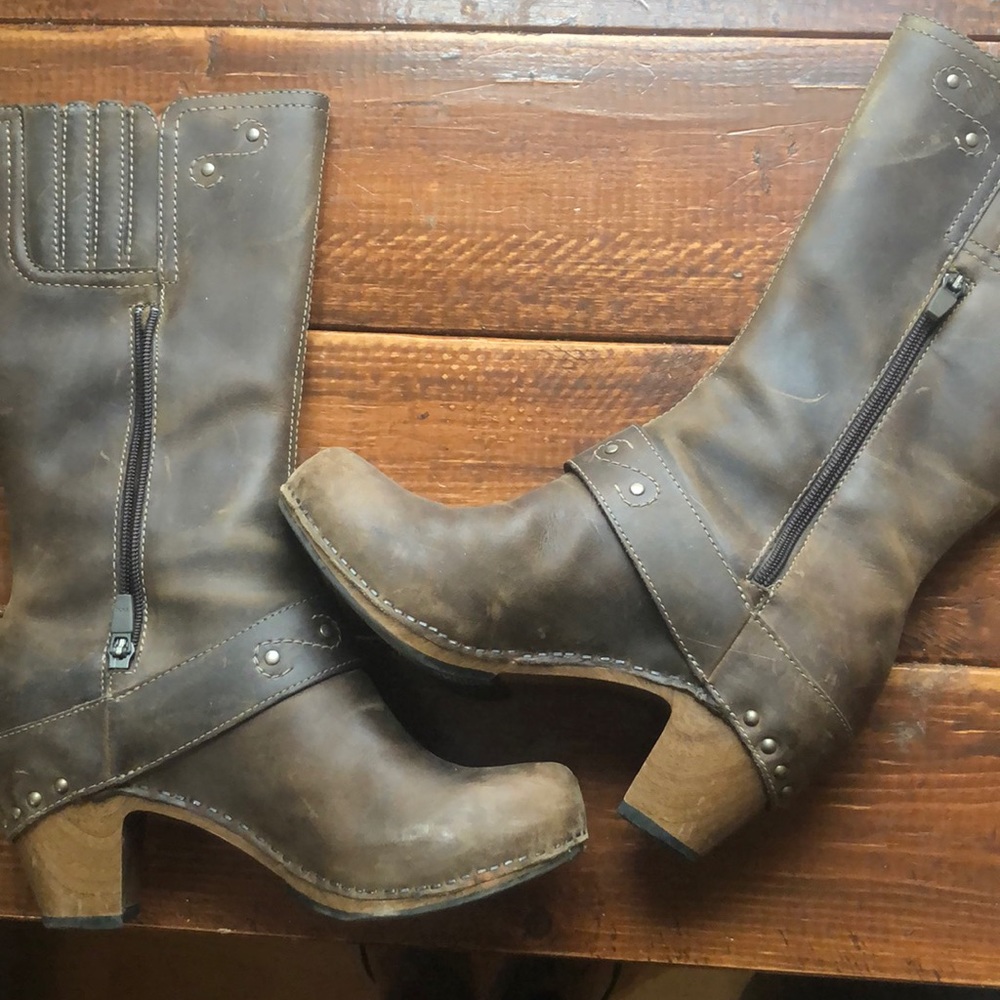 Dansko leather boots